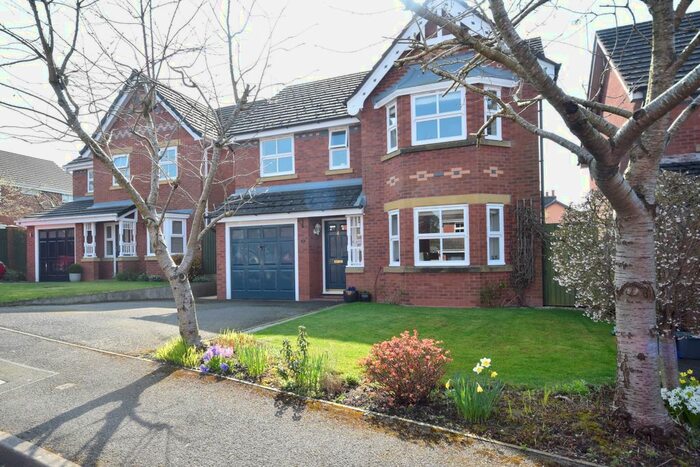 4 Bedroom Detached House For Sale In Cholmondeley Rise, Bickley, Malpas, SY14