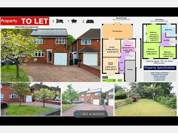 3 Bedroom Semi-Detached House To Rent In Hamstead Road, Great Barr, Birmingham, B43
