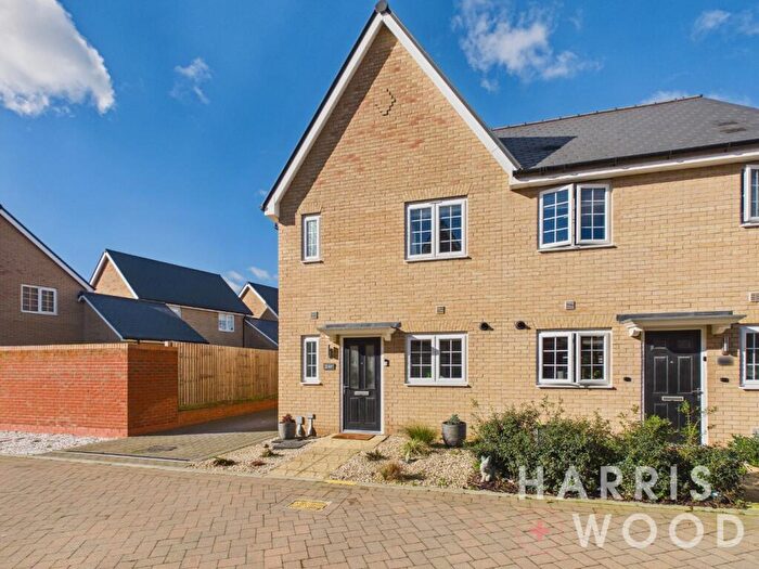 2 Bedroom Semi Detached House For Sale In Benson Drive, Witham, Essex, CM8