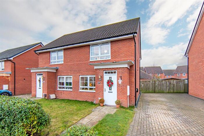 2 Bedroom Semi Detached House For Sale In Bowyer Way, Morpeth, NE61