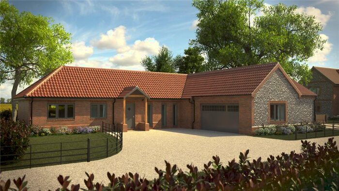 3 Bedroom Bungalow For Sale In The Street, Rockland All Saints, Attleborough, Norfolk, NR17