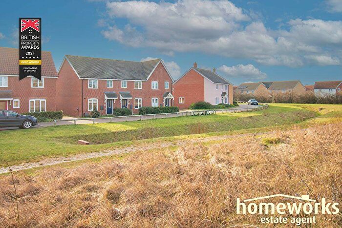 3 Bedroom Semi-Detached House For Sale In Silver Birch Road, Dereham, NR20