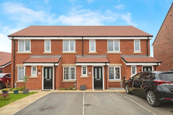 2 Bedroom Town House For Sale In Crown Crescent, Bolsover, Chesterfield, Derbyshire, S44