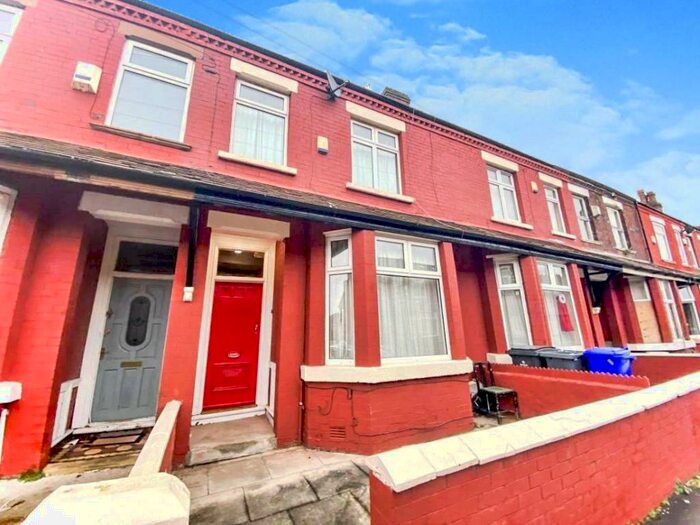 4 Bedroom Terraced House To Rent In Filey Road, Manchester, Greater Manchester, M14