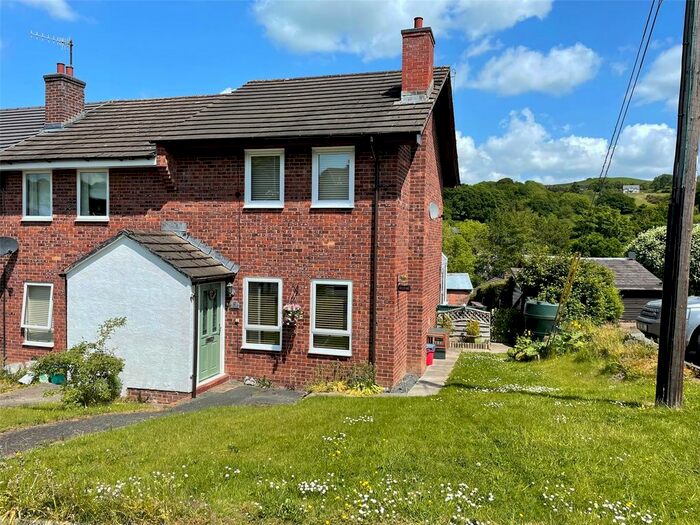 2 Bedroom End Of Terrace House For Sale In Brynteg, Bettws Cedewain, Newtown, Powys, SY16
