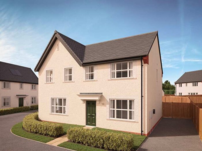 3 Bedroom Semi-Detached House For Sale In "The Calke" At Treledan Way, Saltash, PL12