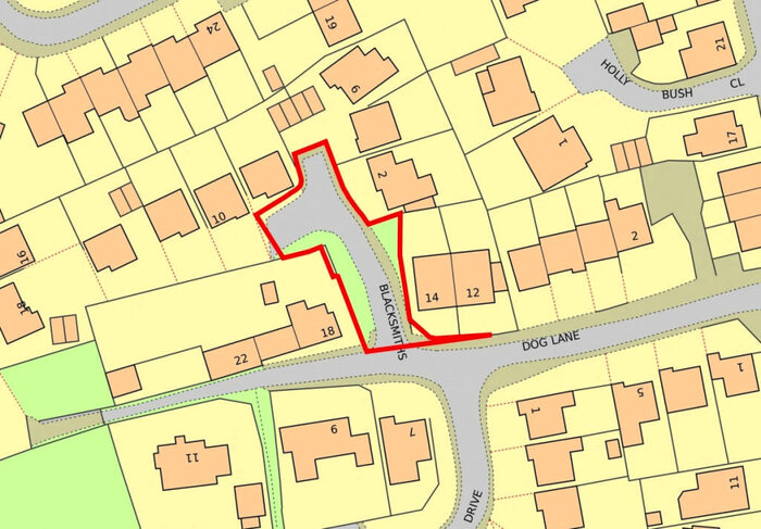 Land For Sale In Dog Lane, Swadlincote, Derbyshire, DE12