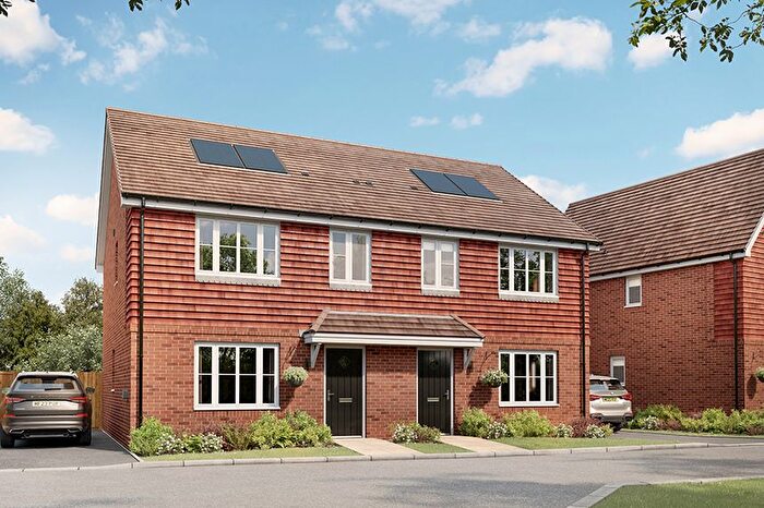 3 Bedroom Semi-Detached House For Sale In "The Hazel" At Brox Road, Ottershaw, Chertsey, KT16