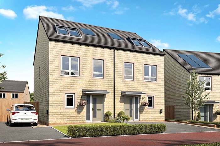 3 Bedroom Semi-Detached House For Sale In "The Harrton - Plot " At Half Penny Meadows, Pendle Road, Clitheroe, BB7