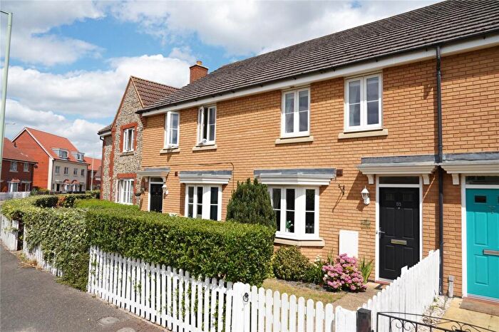3 Bedroom Terraced House For Sale In Hundred Acre Way, Red Lodge, Bury St. Edmunds, Suffolk, IP28