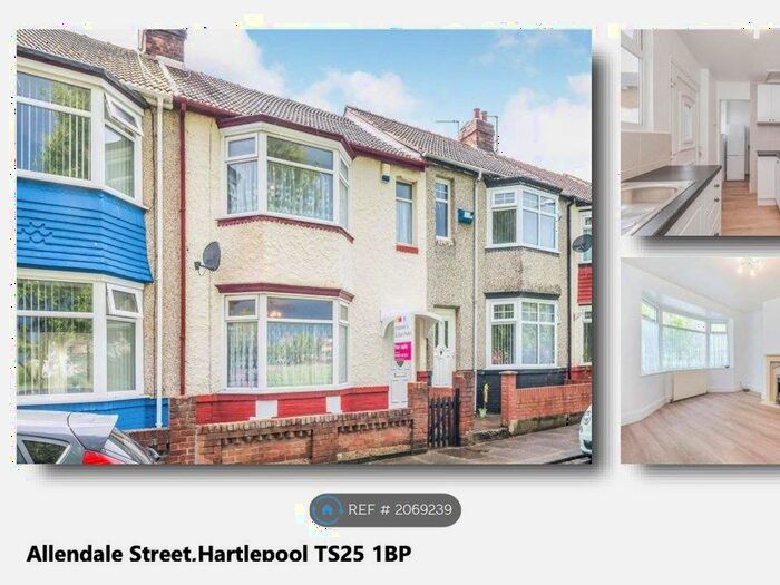 3 Bedroom Terraced House To Rent In Allendale Street, Hartlepool, TS25