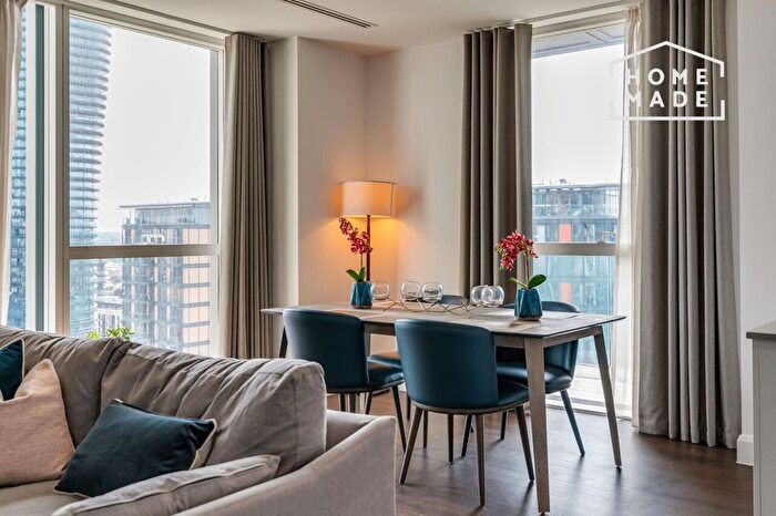 1 Bedroom Flat To Rent In Ostro Tower, Canary Wharf, E14