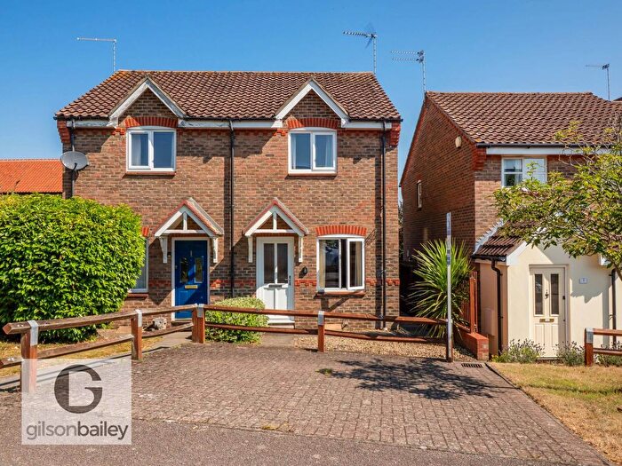 2 Bedroom Semi-Detached House For Sale In Birtles Way, Acle, NR13