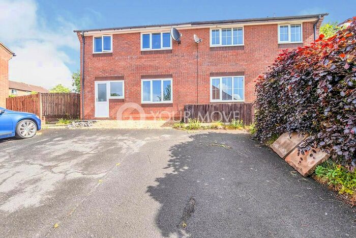 2 Bedroom Terraced House To Rent In Chestnut Drive, Kingsteignton, Newton Abbot, Devon, TQ12