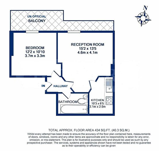 1 Bedroom Flat To Rent In Cavendish Road, London, NW6