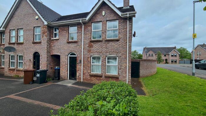 3 Bedroom End Of Terrace House For Sale In Dermont Court, Newtownabbey, County Antrim, BT36