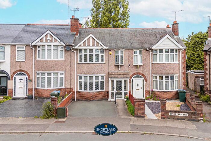 3 Bedroom Terraced House To Rent In Wyver Crescent, Poets Corner, Coventry, CV2