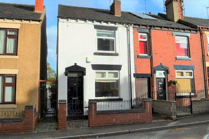 2 Bedroom End Of Terrace House To Rent In Heathcote Road, Bignall End, Stoke-On-Trent, ST7