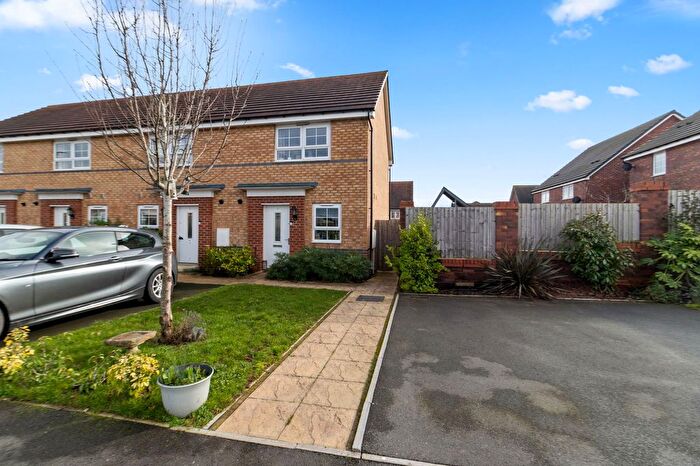 2 Bedroom End Of Terrace House For Sale In Elton Drive, Ledbury, Herefordshire, HR8