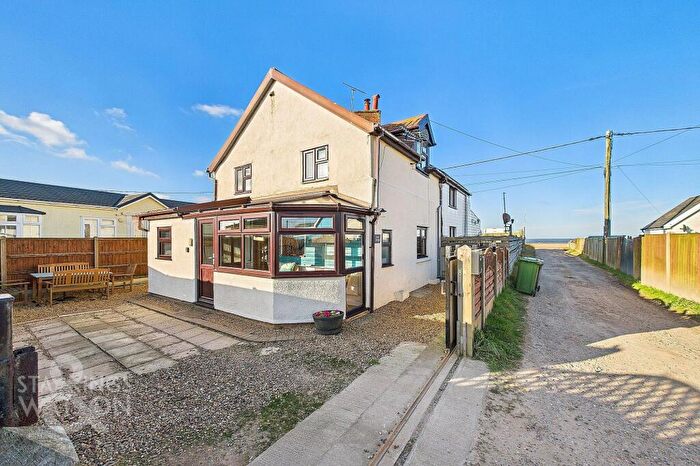 2 Bedroom Semi-Detached House For Sale In St. Helens Road, Walcott, Norwich, NR12