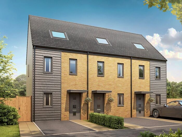 3 Bedroom End Of Terrace House For Sale In "The Moseley" At Church Road, Old St. Mellons, Cardiff, CF3