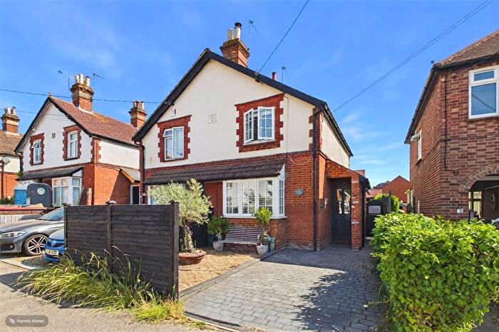 2 Bedroom Semi Detached House For Sale In Alpha Road, Chobham, Woking, Surrey, GU24