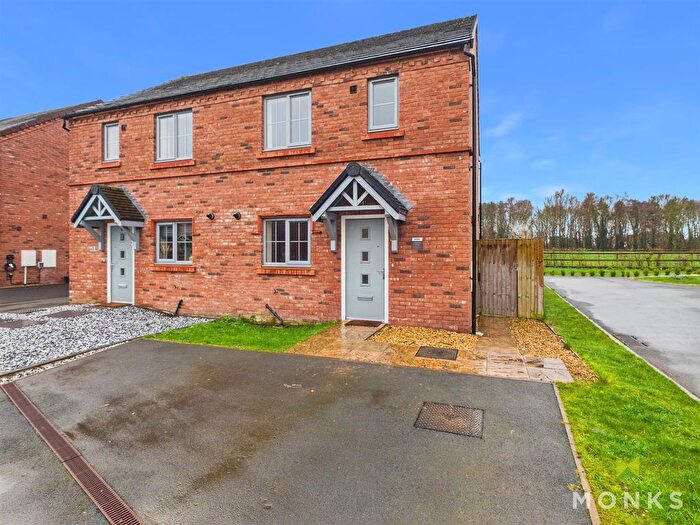 3 Bedroom Semi Detached House For Sale In Roden Grove, Wem, Shrewsbury, SY4