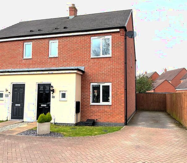 3 Bedroom Semi-Detached House For Sale In Bagnall Way, Hawksyard, Rugeley, WS15