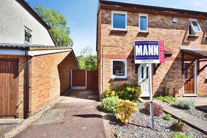 2 Bedroom Semi-Detached House For Sale In Murrain Drive, Downswood, Maidstone, Kent, ME15