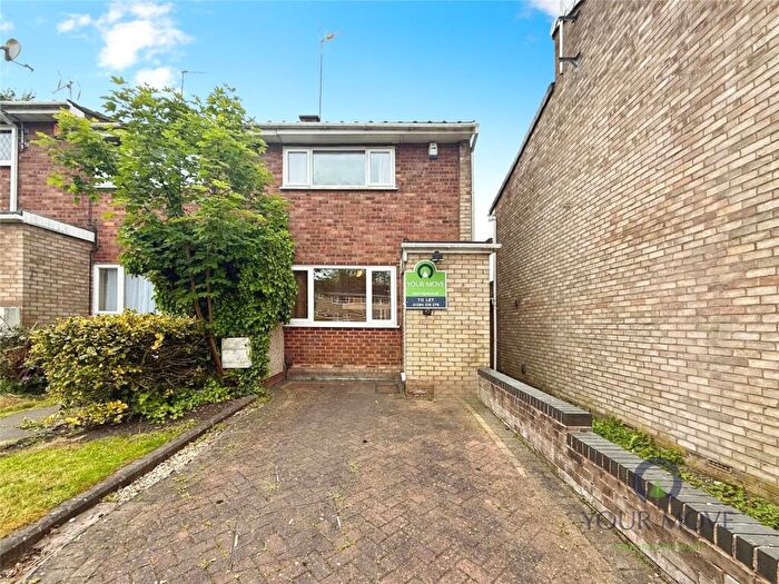 3 Bedroom Terraced House To Rent In Ardley Close, Dudley, West Midlands, DY2