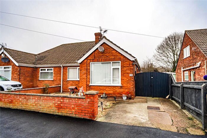 2 Bedroom Semi-Detached Bungalow For Sale In Keith Crescent, Laceby, Grimsby, Lincolnshire, DN37