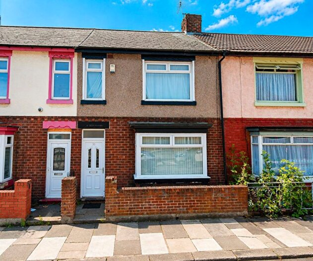 3 Bedroom Terraced House For Sale In Windermere Road, Hartlepool, TS25