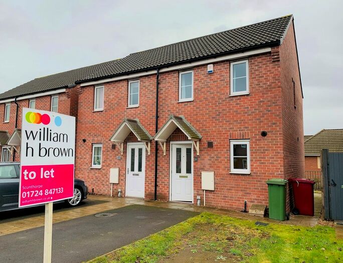 2 Bedroom Semi-Detached House To Rent In Shelduck Way, Scunthorpe, DN16