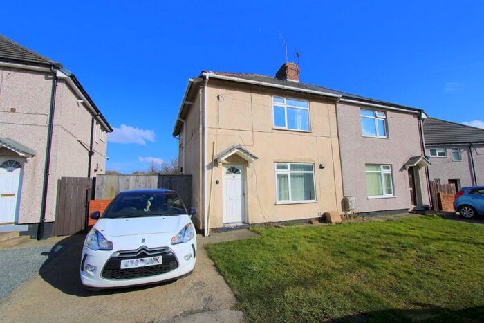 2 Bedroom Semi-Detached House For Sale In Belle Vue, Quarrington Hill, Durham, DH6