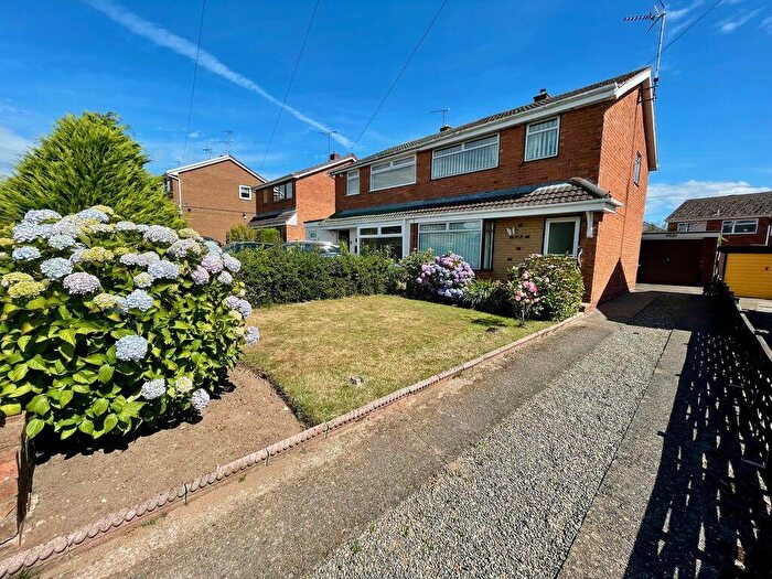 3 Bedroom Semi Detached House For Sale In Ffordd Alun, Borras, Wrexham, LL12