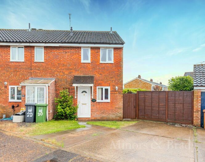 2 Bedroom End Of Terrace House For Sale In Wigg Road, Fakenham, NR21