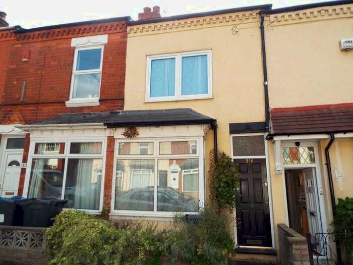 2 Bedroom Terraced House To Rent In Tiverton Road, Selly Oak, Birmingham, B29