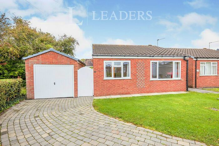 2 Bedroom Bungalow To Rent In Middlebeck Close, Chellaston, Derby, DE73