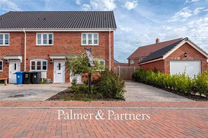 2 Bedroom End Terrace House For Sale In Artillery Meadow, Kelsale, Suffolk, IP17