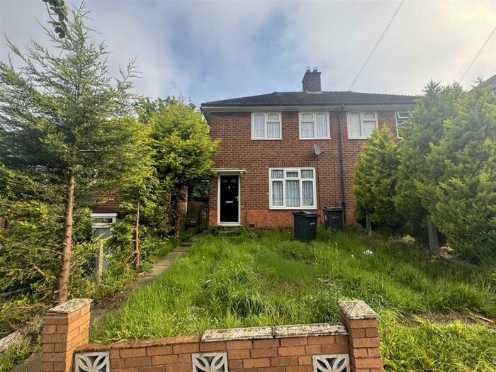 2 Bedroom End Of Terrace House To Rent In Cossington Road, Birmingham, B23