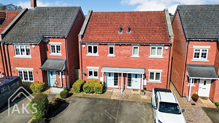 2 Bedroom Semi-Detached House For Sale In Old Station Close, Etwall, DE65