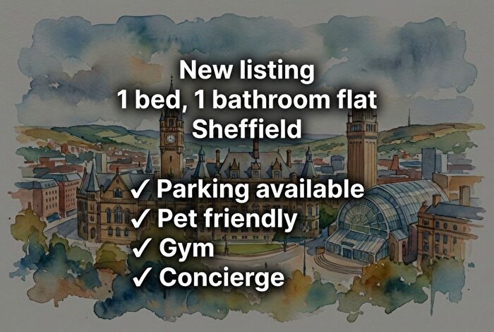1 Bedroom Flat To Rent In Milton Street, Sheffield, S3