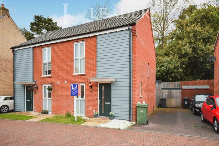 2 Bedroom Semi-Detached House To Rent In Lords Hill, Costessey, Norwich, NR8