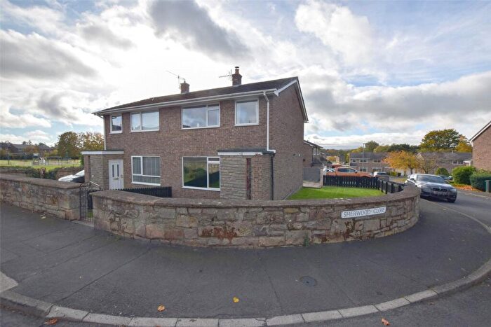 3 Bedroom Semi-Detached House For Sale In Sherwood Close, Barnard Castle, County Durham, DL12