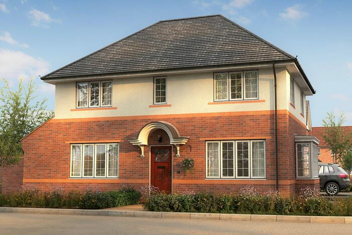 4 Bedroom Detached House For Sale In "The Burns" At Eclipse Road, Alcester, B49