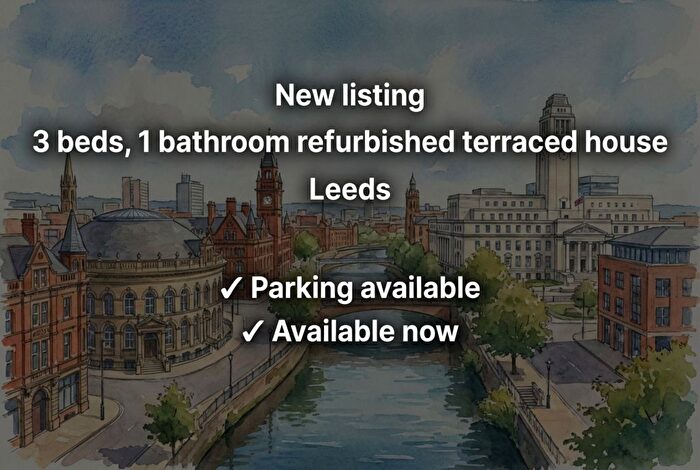 3 Bedroom Terraced House To Rent In Moorland Avenue, Hyde Park, Leeds, LS6