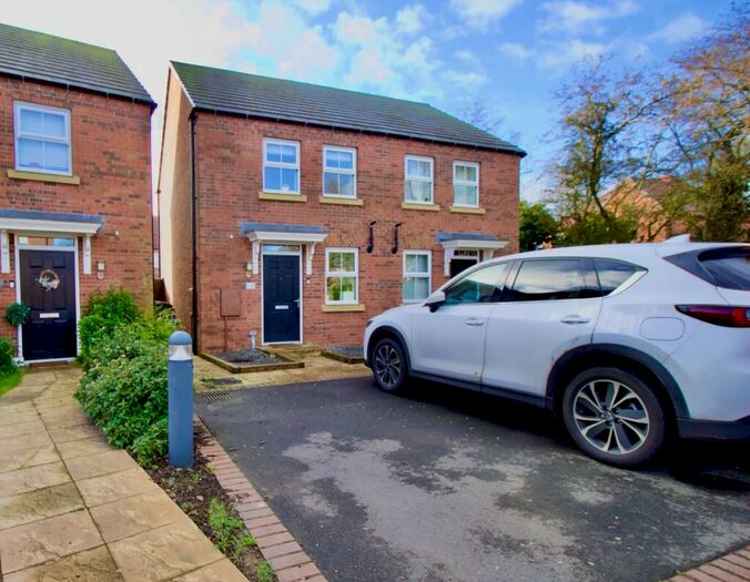 2 Bedroom Semi-Detached House For Sale In Garner Way, Fleckney, Leicester, Leicestershire, LE8