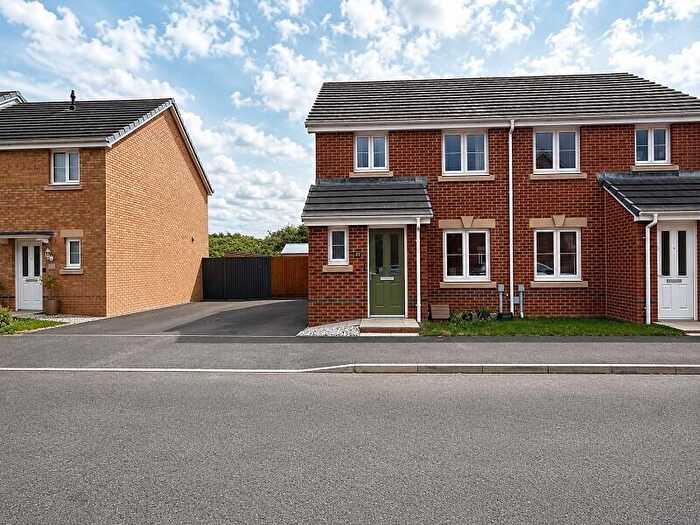 3 Bedroom Semi-Detached House For Sale In St. Ilid's Meadow, Llanharan, Pontyclun, Rhondda Cynon Taff., CF72