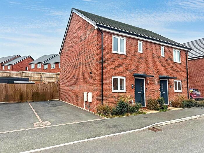 2 Bedroom Semi Detached House For Sale In Churnet View, Bramshall Meadows, Uttoxeter, ST14