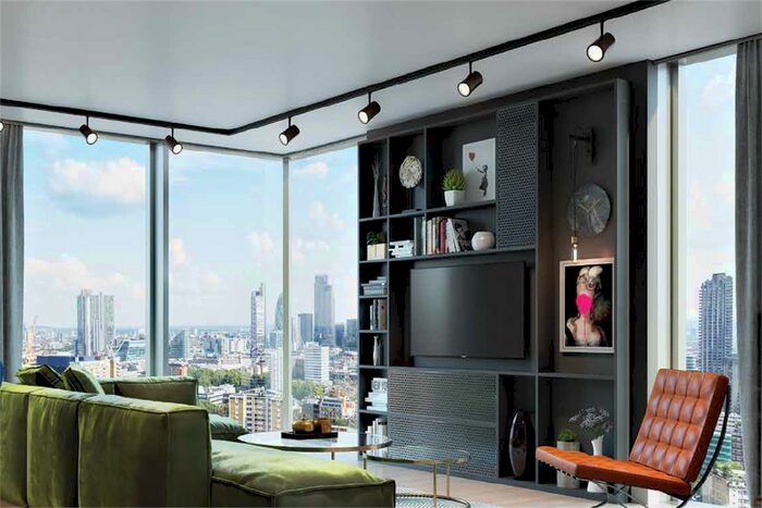 1 Bedroom Flat To Rent In Carrara Tower, Bollinder Place, EC1V